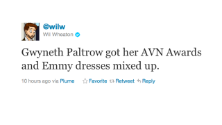Illustration for article titled Celebrities Tweet About The Emmys